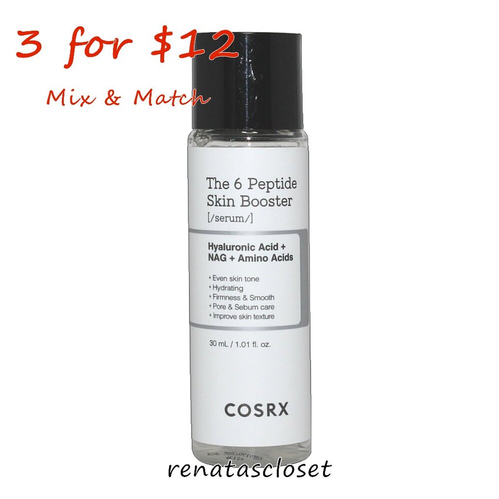 COSRX The 6 Peptide Skin Booster Serum NWT